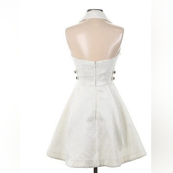 Jovani 2010 Limited Edition Haltered Collared Dress NWT - Picture 2 of 6